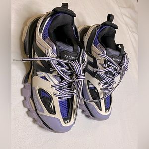 Balenciaga Purple Track Sneakers ✨